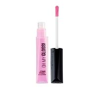 RIMMEL LONDON - Oh My Gloss! Lip Gloss - High Shine - Up To 6hr - Enhanced With Argan Oil - Non Sticky -Lip Hugging Wand For Smooth & Precise Application - 130 Purr Glossy Cat - 6.5ml