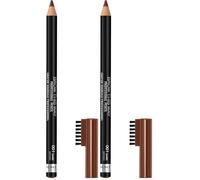 Rimmel London Professional Eyebrow Pencil, Dark Brown, 1.4g (Pack of 2)