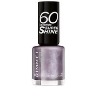 Rimmel London Rita Ora 60 Seconds Super Shine Nail Polish, 811 Hot Metal Love, 8 ml, Packaging May Vary