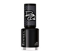 Rimmel London Rita Ora 60 Seconds Super Shine Nail Polish, 900 RITAS BLACK, 8 ml, Packaging May Vary