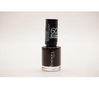 Rimmel London Rita Ora 60 Seconds Super Shine Nail Polish, 901 Darkest Desires, 8 ml, Packaging May Vary