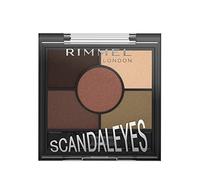 Rimmel London Glam Eyes Hd 5-Colour Eyeshadow 022 Brixton Brown