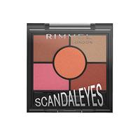 Rimmel London Scandaleyes 5 Pan Eyeshadow Palette, Burgundy Pink