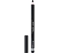 Rimmel London Soft Kohl Smudge-proof Eyeliner Pencil, Jet black, Black