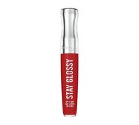 Rimmel London Stay Glossy 440 Firecracker Lip Gloss Non-Sticky Cruelty-Free Color and Shine Up To 6-Hour Wear Precise Applicator 0.18oz