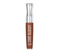 Rimmel London Stay Glossy 455 Penny To My Name Lip Gloss Non-Sticky Cruelty-Free Color and Shine Up To 6-Hour Wear Precise Applicator 0.18oz