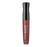 Rimmel London Stay Matte Liquid Lipstick, Troublemaker, Nude Shade 5, 5.5 ml