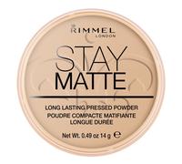 Rimmel London Stay Matte Pressed Powder, 004 Sandstorm, 14 g