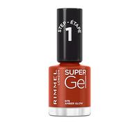 Rimmel London Super Gel 075 Amber Glow 12ml Nail Polish