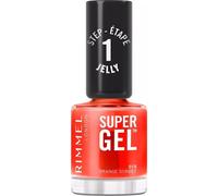 Rimmel Super Gel Jelly Gloss Nail Polish 018 Orange Sorbet