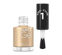 Rimmel London Super Gel Nail Polish, 95 Going For Gold, 12ml