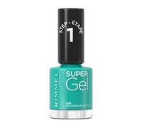 Rimmel London Super Gel Nail Polish, 98, Never Blue With You, 12ml