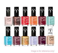Rimmel London Super Gel Nail Polish Assorted Set of 10 by Beautynstyle