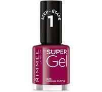 Rimmel London Super Gel Step 1 Nail Polish Shade 025 Urban Purple
