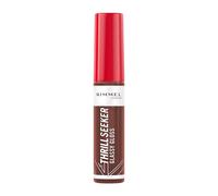 Rimmel London, Thrill Seeker Glassy Gloss, 800 Chocolate Glaze, Moisturising, Healthy Looking Lips, Maxi Applicator, Homogeneous Application, Vegan Formula, 10 ml