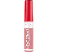Rimmel Thrill Seeker Glassy Gloss Sprinkled Sugar Moisturising Healthy Looking Lips Angled Applicator Homogeneous Application Vegan Formula 10ml