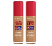 RIMMEL Long Lasting Foundation 35 HOURS SPF 20 - 403 GOLDEN CARAMEL - 2 PACK