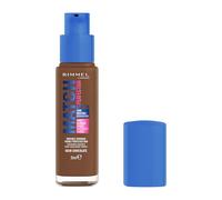Rimmel Match Perfection Foundation, 603C Chocolate, Invisible Coverage, Pore-blurring, Medium coverage. Visibly perfected skin. SPF20, 30ml, Cruelty Free