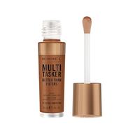 Rimmel Multi Tasker Better Than Filters, 3 in 1 Face Primer, Glow Booster and Highlighter, Flawless Finish, Infused with Vitamin C and E, Maxi Soft Applicator, Vegan, 30ml