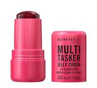 Rimmel Multi Tasker Jelly Crush Lip & Cheek Tint, 150 Red Pepper, Hydrating Blush and Lip Stain, Easy Removal, Infused with Moisturising Niacinamide, 8.5g