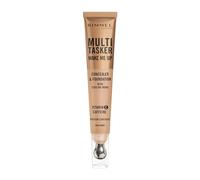 Rimmel Multi-Tasker Wake Me Up Foundation & Concealer 040 Ivory, Depuffs & Brightens Dark Circles, Metallic Cooling Applicator, Caffeine & Victamin C, 2% Niacinamide, Vegan, Cruelty free