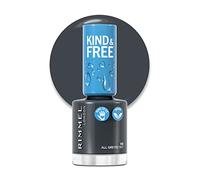 Rimmel Nail Polish, 158 All Greyed Out, 8 ml (Pack of 1)