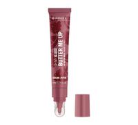 Rimmel Oh My Gloss! Butter Me Up, Moisturising Lip Butter Balm, Glossy and Sheer Tint, Ultra-Hydrating, Enriched with Squalene and Peptides, Lip-Hugging Applicator, Vegan, 15ml