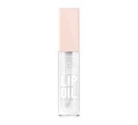 Rimmel Oh My Gloss! Lip Oil 000 Clear Cloud, Juicy Shine, Hydrates & Naturally Plumps, Moisture Boost, Vitamin E, Replenishes & Restores the Lips, Coconut Oil, Non-Sticky, Vegan & Cruelty Free