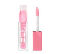 Rimmel Oh My Gloss! Lip Oil 001 Pink Flush, Juicy Shine, Hydrates & Naturally Plumps, Moisture Boost, Vitamin E, Replenishes & Restores the Lips, Coconut Oil, Non-Sticky, Vegan & Cruelty Free