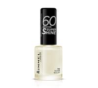 Rimmel Queen Of Tarts, 60 Seconds Super Shine Nail Polish, Off-White, 8 ml