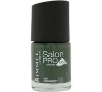 Rimmel London Nail Polish – Salon Pro with Lycra – 603 Emerald City – 12 ml