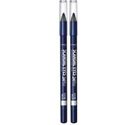 Rimmel Scandal Eyes Waterproof Eyeliner, Blue, 1.3 g Pencil (Pack of 2)
