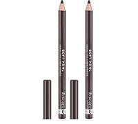 Rimmel Soft Kohl Kajal Professional Eyeliner Pencil, Sable Brown (Pack of 2)