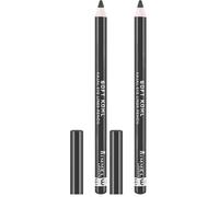 Rimmel Soft Kohl Kajal Professional Eyeliner Pencil, Stormy Grey, Long-Lasting, Vibrant Colour, Smudgeable 1.2 grams (Pack of 2)
