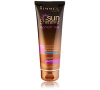 Rimmel Sunshimmer Water Resistant Instant Tan, Easy To Wash Off, Transfer Proof, Streak Free Colour, Light Matte, 125ml