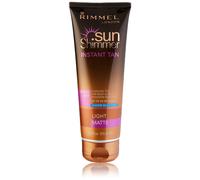 Rimmel Sunshimmer Water Resistant Instant Tan Wash Off Matte - Light, Packaging may vary