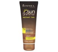 Rimmel Sunshimmer Water Resistant Instant Tan Wash Off Shimmer - Light