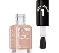 Rimmel Super Gel, 012 Soul Session, Long-Lasting Nail Polish, Glazed Finish, Easy Application, Gel-like Manicure, Chip Resistant, Clean Formula, 12ml