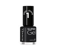 Rimmel London Super Gel Nail Polish 070 Black Obsession