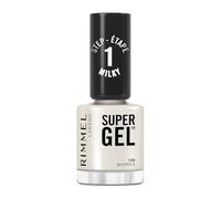 Rimmel Super Gel, 109 Whipped, Long-Lasting Nail Polish, Milky Finish, Easy Application, Gel-like Manicure, Chip Resistant, Clean Formula, 12ml