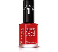 Rimmel London Super Gel Step 1 Nail Polish Beach Ready Shade 045 Flamenco Beach