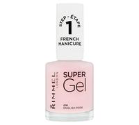 Rimmel Super Gel Step 1 french manicure polish shade 091 English Rose 12 ml