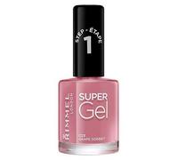 Rimmel London Super Gel Nail Polish, 023 Grape Sorbet, 12 ml