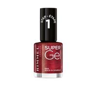Rimmel London Super Gel Step 1 Nail Polish Shade 044 Rock N Sparkle