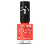 Super Gel Nail Polish Rimmel London Spiced Coral One Size