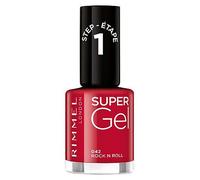 Rimmel Super Gel By Kate gel nail polish without UV/LED sealing shade 042 Rock n Roll 12 ml