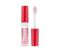 Rimmel Thrillseeker Glassy Gloss 150 Pink Candy, Hydrating Shine, Hyaluronic Acid, Anti-Oxidant Complex, Non-Sticky, Big Applicator, Healthy-Looking Lips, Delicious Scent, Vegan, Cruelty Free