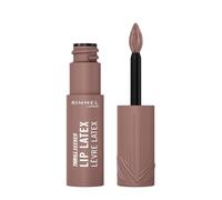 Rimmel Thrill Seeker Lip Latex, 500 Cappuccino Light, Ultra-Smooth Finish, Lasts All Day, Transfer-Proof, Infused with Aloe Vera, Hyaluronic Acid and Vitamin E, Diamond-Like Shape Applicator, Vegan