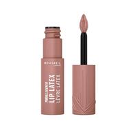 Rimmel Thrill Seeker Lip Latex, 650 Mindful, Ultra-Smooth Finish, Lasts All Day, Transfer-Proof, Infused with Aloe Vera, Hyaluronic Acid and Vitamin E, Diamond-Like Shape Applicator, Vegan