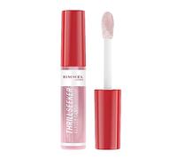 Rimmel Thrillseeker Glassy Gloss 100 Coco Suga, Hydrating Shine, Hyaluronic Acid, Anti-Oxidant Complex, Non-Sticky, Big Applicator, Healthy-Looking Lips, Delicious Scent, Vegan, Cruelty Free